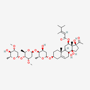 molecular formula C48H76O16 B1496016 Otophylloside F CAS No. 250217-73-3