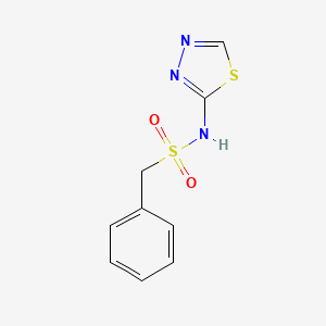 1-phenyl-N-(1,3,4-thiadiazol-2-yl)methanesulfonamide