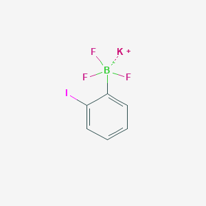 molecular formula C6H4BF3IK B1496032 Potassium 2-iodophenyltrifluoroborate 