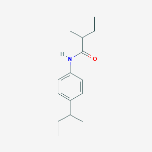 N-[4-(butan-2-yl)phenyl]-2-methylbutanamide