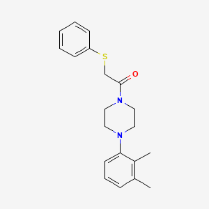 1-[4-(2,3-Dimethylphenyl)piperazin-1-yl]-2-(phenylsulfanyl)ethanone