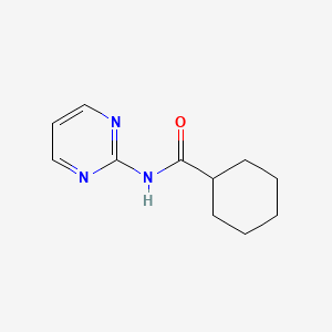 N-(pyrimidin-2-yl)cyclohexanecarboxamide