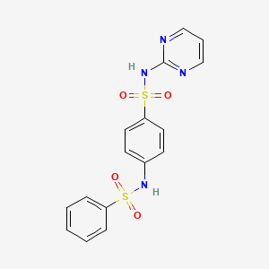 4-Benzenesulfonylamino-N-pyrimidin-2-yl-benzenesulfonamide