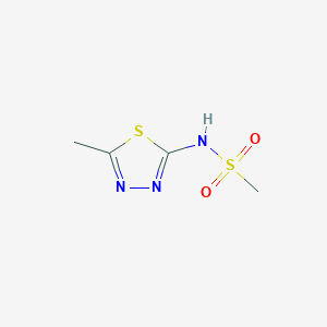 N-(5-methyl-1,3,4-thiadiazol-2-yl)methanesulfonamide