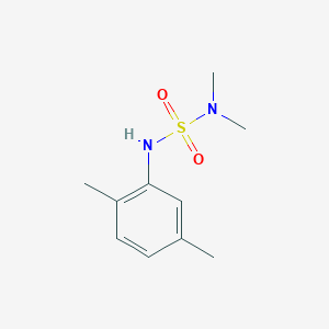 molecular formula C10H16N2O2S B14960610 [(2,5-Dimethylphenyl)sulfamoyl]dimethylamine 