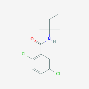 2,5-dichloro-N-(2-methylbutan-2-yl)benzamide