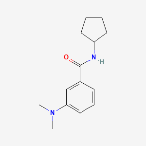 N-cyclopentyl-3-(dimethylamino)benzamide