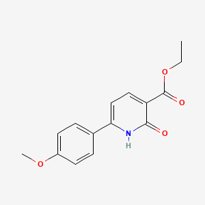 Ethyl 6-(4-methoxyphenyl)-2-oxo-1,2-dihydropyridine-3-carboxylate