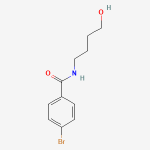 4-bromo-N-(4-hydroxybutyl)benzamide