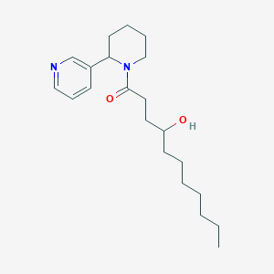 molecular formula C21H34N2O2 B149609 N-Ohanabas CAS No. 133201-45-3