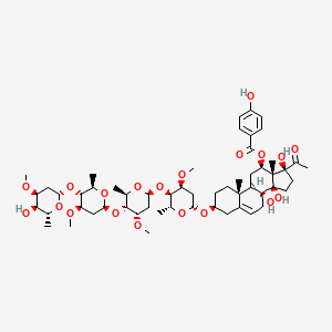 molecular formula C56H84O20 B1496093 Otophylloside O CAS No. 1326583-08-7