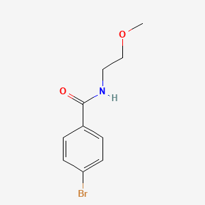 4-bromo-N-(2-methoxyethyl)benzamide