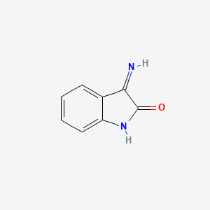 molecular formula C8H6N2O B1496103 3-Aminoindol-2-one CAS No. 612-53-3