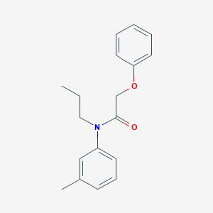 N-(3-methylphenyl)-2-phenoxy-N-propylacetamide