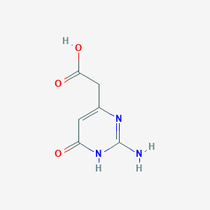 (2-Amino-6-oxo-3,6-dihydropyrimidin-4-yl)acetic acid