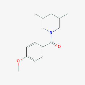 1-(4-Methoxybenzoyl)-3,5-dimethylpiperidine