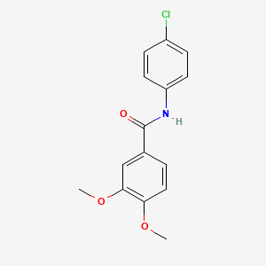 N-(4-chlorophenyl)-3,4-dimethoxybenzamide