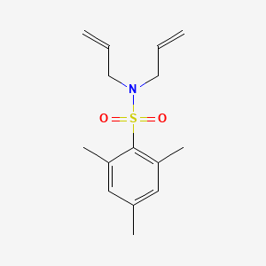 molecular formula C15H21NO2S B14961286 2,4,6-trimethyl-N,N-di(prop-2-en-1-yl)benzenesulfonamide 