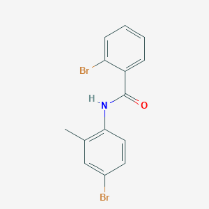 2-bromo-N-(4-bromo-2-methylphenyl)benzamide