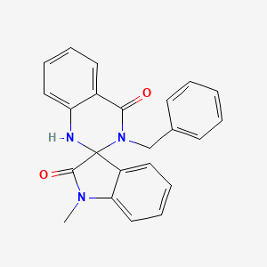 3'-benzyl-1-methyl-1'H-spiro[indole-3,2'-quinazoline]-2,4'(1H,3'H)-dione