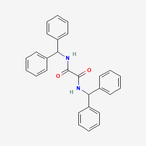 molecular formula C28H24N2O2 B14961323 N,N'-bis(diphenylmethyl)ethanediamide 