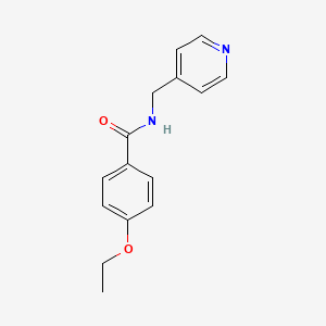 4-ethoxy-N-(pyridin-4-ylmethyl)benzamide