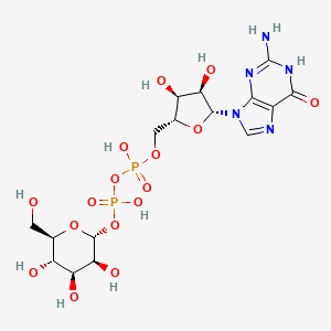 molecular formula C16H25N5O16P2 B1496146 Guanosine diphosphate mannose CAS No. 3123-67-9