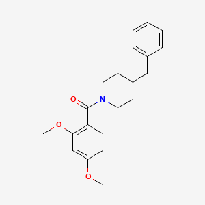 (4-Benzylpiperidin-1-yl)(2,4-dimethoxyphenyl)methanone