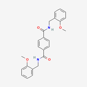 N,N'-bis(2-methoxybenzyl)benzene-1,4-dicarboxamide