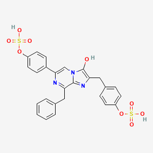molecular formula C26H21N3O9S2 B1496154 Watasenia luciferin CAS No. 61369-27-5