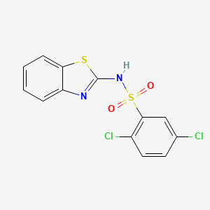 N-(1,3-benzothiazol-2-yl)-2,5-dichlorobenzenesulfonamide