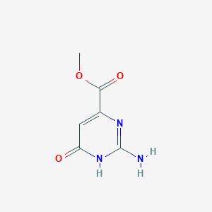 molecular formula C6H7N3O3 B1496158 Methyl 2-amino-6-hydroxypyrimidine-4-carboxylate CAS No. 21615-64-5
