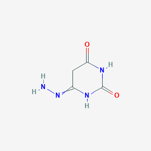 molecular formula C4H6N4O2 B1496164 6-hydrazino-2,4(3H,5H)-pyrimidinedione CAS No. 27146-64-1