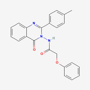 N-[2-(4-methylphenyl)-4-oxoquinazolin-3(4H)-yl]-2-phenoxyacetamide