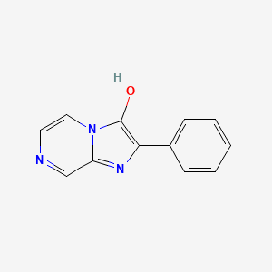 molecular formula C12H9N3O B1496184 2-Phenylimidazo[1,2-a]pyrazin-3(7H)-one CAS No. 27955-58-4