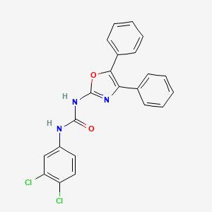 1-(3,4-Dichlorophenyl)-3-(4,5-diphenyl-1,3-oxazol-2-yl)urea