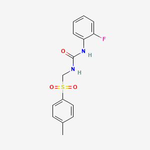 N-(2-fluorophenyl)-N'-{[(4-methylphenyl)sulfonyl]methyl}urea