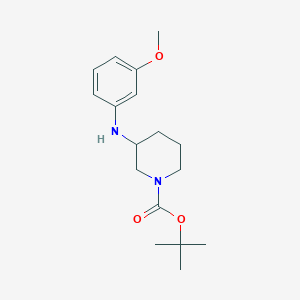 Tert-butyl 3-[(3-methoxyphenyl)amino]piperidine-1-carboxylate