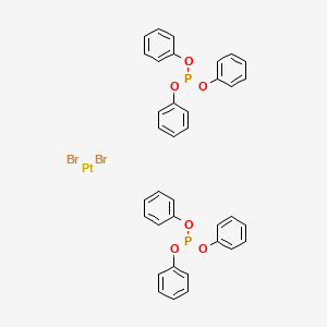 molecular formula C36H30Br2O6P2Pt B1496232 cis-Dibromobis(triphenylphosphite)platinum(II) 
