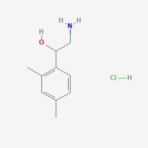 molecular formula C10H16ClNO B1496282 2-Amino-1-(2,4-dimethylphenyl)ethanol HCl 