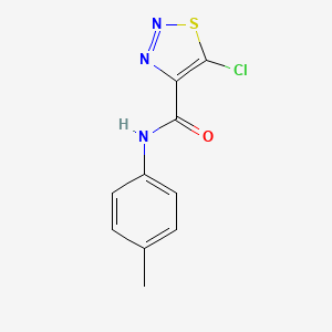 5-chloro-N-(4-methylphenyl)-1,2,3-thiadiazole-4-carboxamide