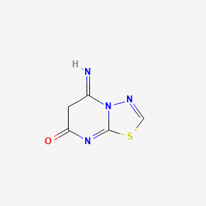 5-imino-5,6-dihydro-7H-[1,3,4]thiadiazolo[3,2-a]pyrimidin-7-one