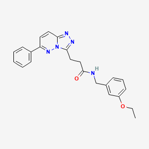 N-(3-ethoxybenzyl)-3-(6-phenyl-[1,2,4]triazolo[4,3-b]pyridazin-3-yl)propanamide