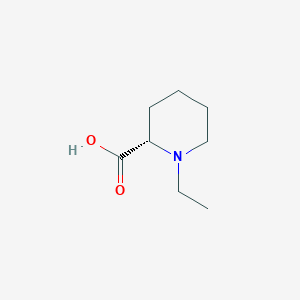 molecular formula C8H15NO2 B1496371 (2S)-1-ethylpiperidine-2-carboxylic acid 