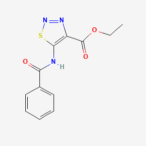 Ethyl 5-benzamido-1,2,3-thiadiazole-4-carboxylate