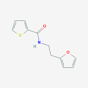 molecular formula C11H11NO2S B14964038 N-[2-(furan-2-yl)ethyl]thiophene-2-carboxamide 