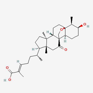 molecular formula C29H44O5 B1496430 Siraitic acid A CAS No. 183374-15-4