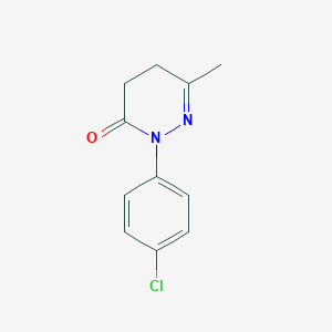 molecular formula C11H11ClN2O B1496443 2-(4-Chlorophenyl)-6-methyl-4,5-dihydropyridazin-3(2H)-one 
