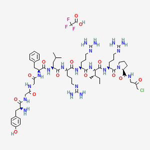 molecular formula C62H96ClF3N20O14 B1496447 Dynorphin A (1-10)-Gly-chloromethylketone Trifluoroacetate 