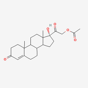 17-alpha-Hydroxy-3,20-dioxopregn-4-EN-21-YL acetate